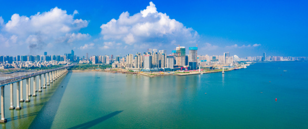 广东省湛江海湾的美丽风光