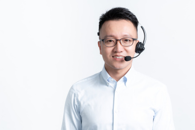 棚拍白背景亚洲商务人像