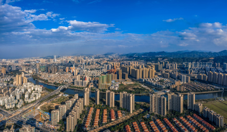 中国广东省中山市中山二桥全景