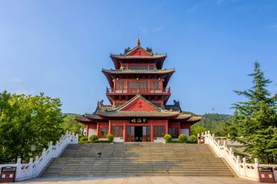 中国山东省威海市刘公岛博览园望海楼