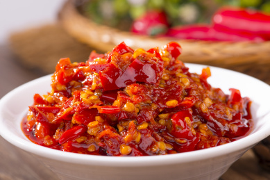 传统地方美味新鲜剁辣椒酱