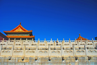 北京市故宫博物院中和殿外景