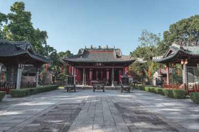广州黄埔南海神庙祭祀区与礼亭