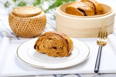 传统小吃主食杂粮红糖馒头
