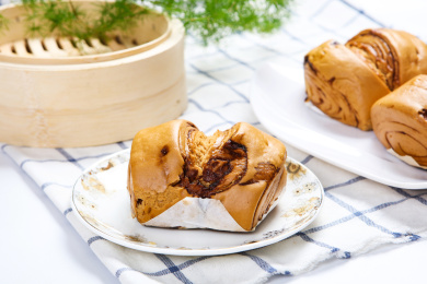 传统小吃主食杂粮红糖馒头