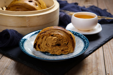 传统小吃主食杂粮红糖馒头