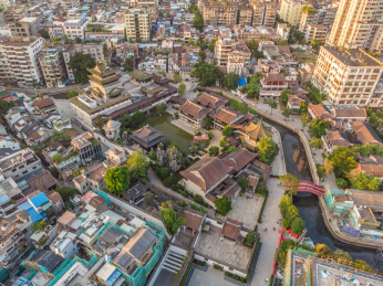 中国广州粤剧艺术博物馆古建筑景观