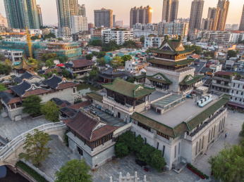 中国广州粤剧艺术博物馆古建筑景观