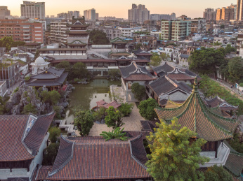 中国广州粤剧艺术博物馆古建筑景观