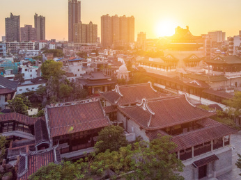 中国广州粤剧艺术博物馆古建筑景观