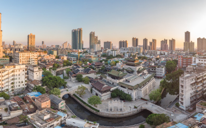 中国广州粤剧艺术博物馆古建筑景观
