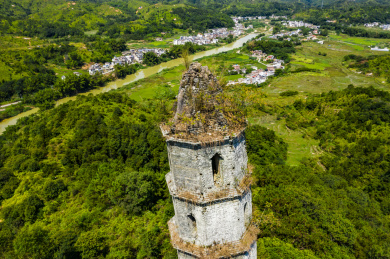 广东省丰顺县丰良镇双溪村文塔-斜塔