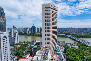 广州市越秀区标志建筑华侨大厦