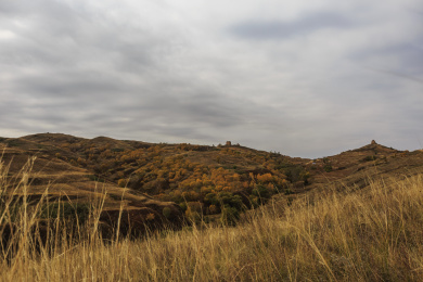 中国山西右玉右卫镇32边长城自然风光
