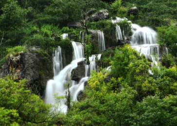 山东省枣庄市山亭区的山泉