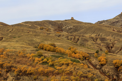 中国山西右玉右卫镇32边长城自然风光