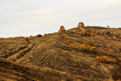 中国山西右玉右卫镇32边长城自然风光
