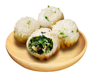 香菇青菜生煎包