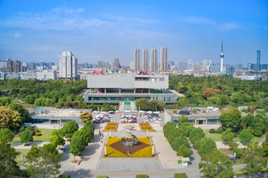 江苏省徐州市的城市建筑风光