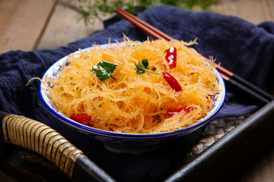 美味凉拌菜凉拌龙须菜海石花