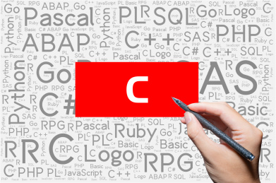 一个人拿着笔进行高级汇编程序语言的选择和挑选