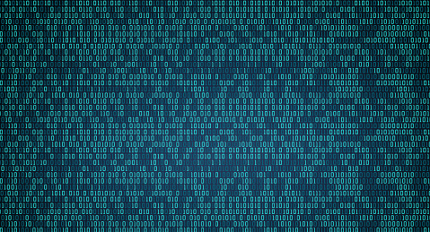 程序员在代码之中发现bug二进制比特流01数据流编程防火墙网络安全