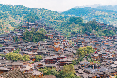 中国贵州凯里雷山县西江千户苗寨