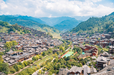 中国贵州凯里雷山县西江千户苗寨