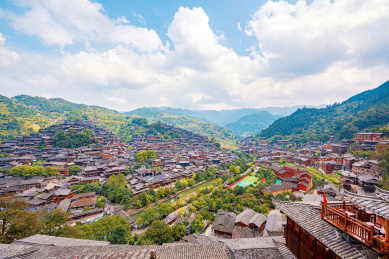 中国贵州凯里雷山县西江千户苗寨