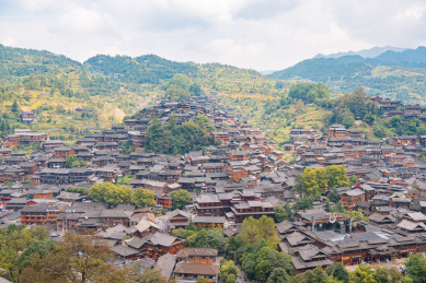 中国贵州凯里雷山县西江千户苗寨