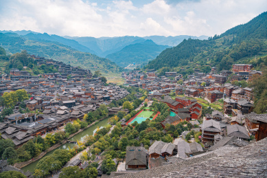 中国贵州凯里雷山县西江千户苗寨