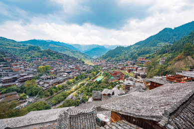 中国贵州凯里雷山县西江千户苗寨