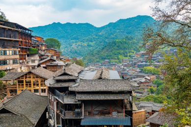 中国贵州凯里雷山县西江千户苗寨