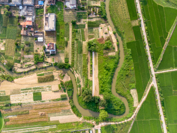 中国美丽乡村建设自然生态田园风光