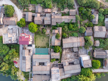 中国美丽乡村建设自然生态田园风光