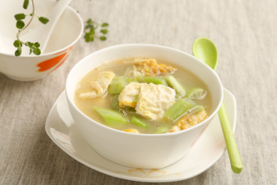 蛋黄烧豆腐