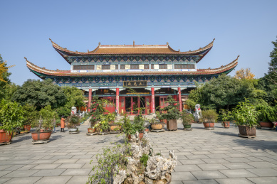 中国湖南长沙古开福寺－大悲殿