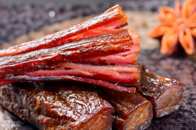 四川传统手工风干手撕牛肉干