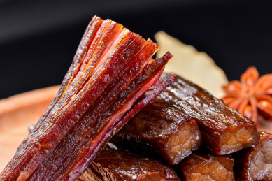 四川传统手工风干手撕牛肉干