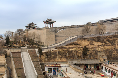 中国山西省灵石县静升镇明清建筑群王家大院