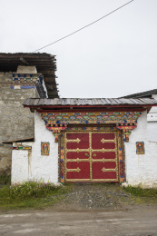 中国西藏林芝市鲁朗镇扎西岗村