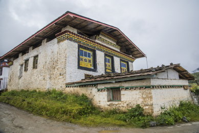 中国西藏林芝市鲁朗镇扎西岗村