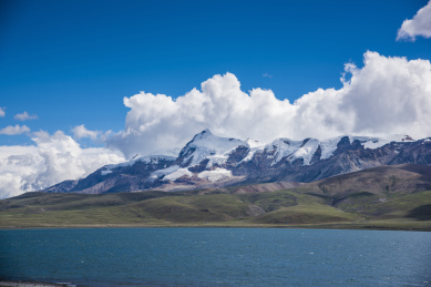 中国西藏山南市错那县拿日雍错