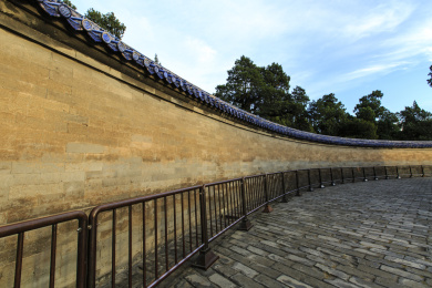 北京天坛公园回音壁