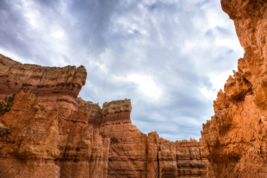 美国布莱斯峡谷国家公园土林风光