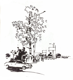 城市街景速写 速写