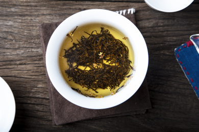 中国传统茗茶祁门红茶冲泡