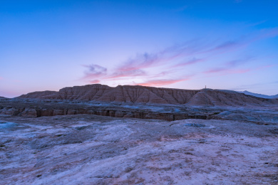 中国新疆南疆库车县天山神秘大峡谷自然风光
