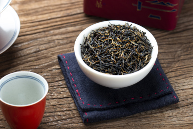 中国传统茗茶祁门红茶冲泡