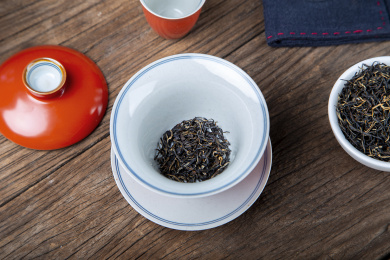 中国传统茗茶祁门红茶冲泡